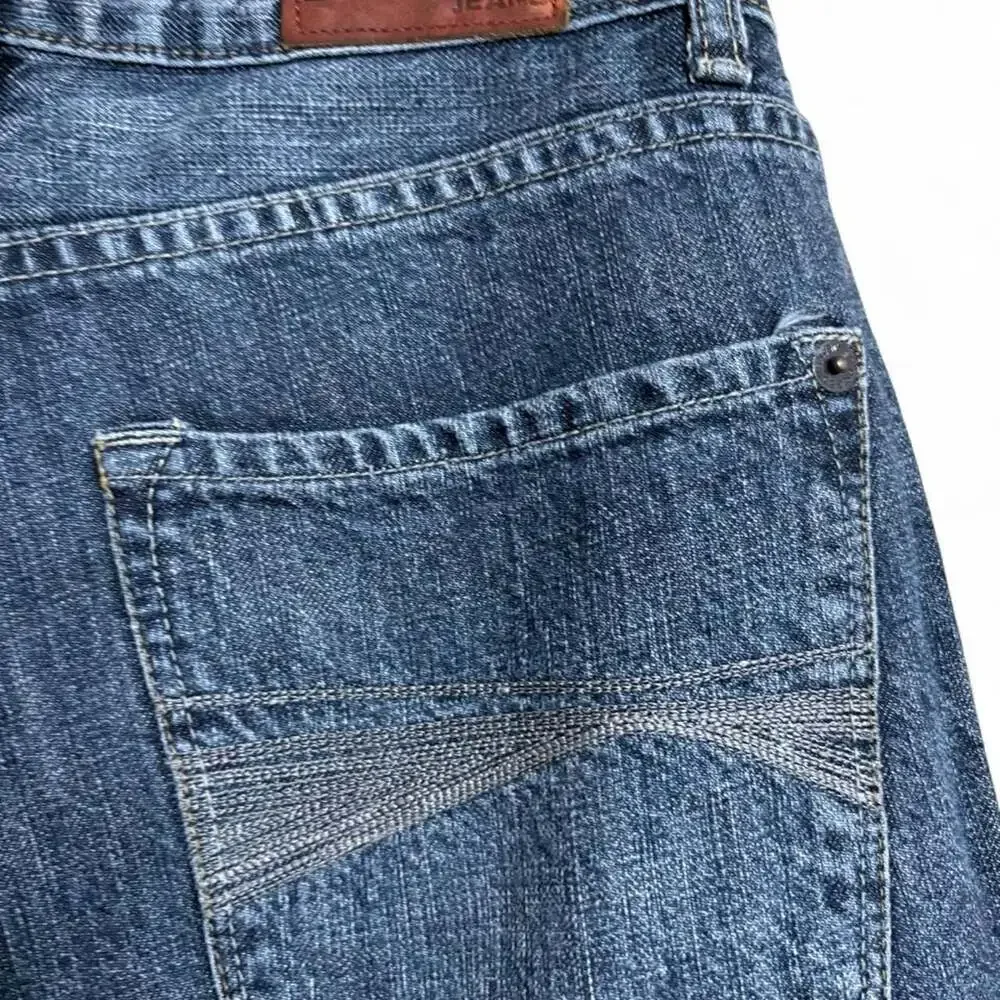 Express Kingston Classic Fit Blue Denim Jeans